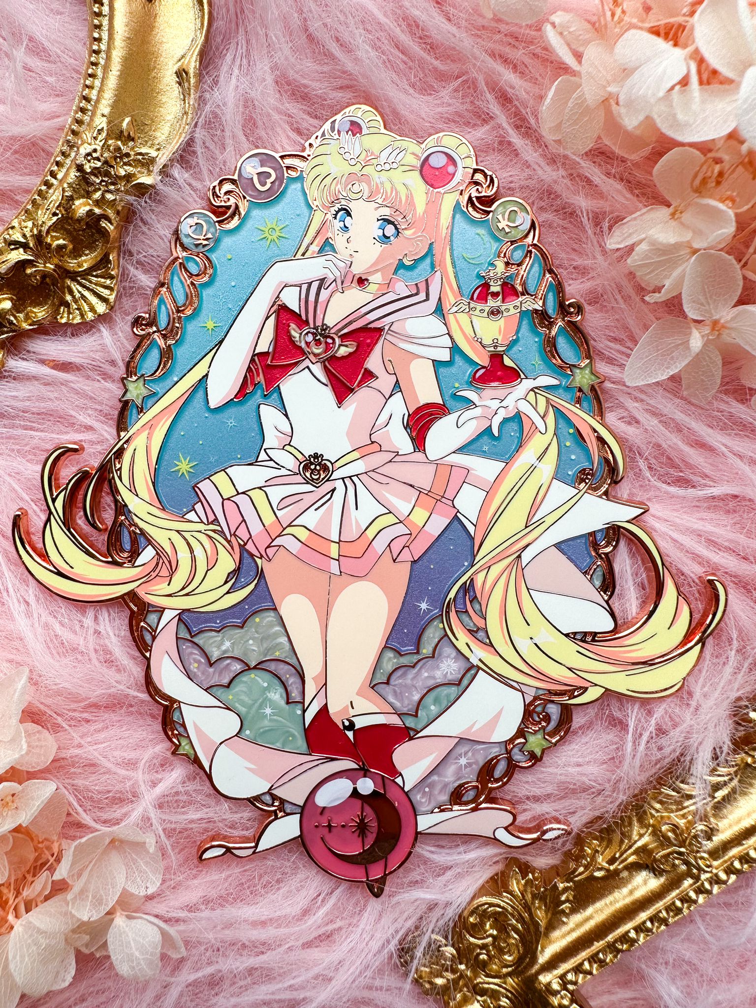 HausofHotaru Sailor outlet Moon Pin